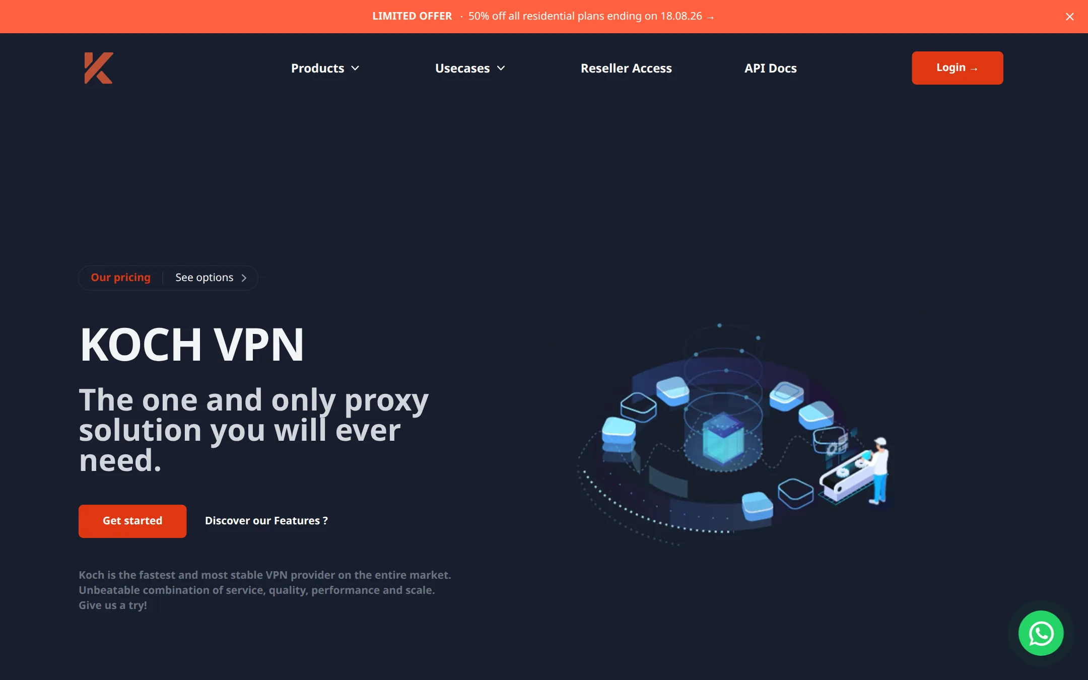 KOCH VPN, Desktop
