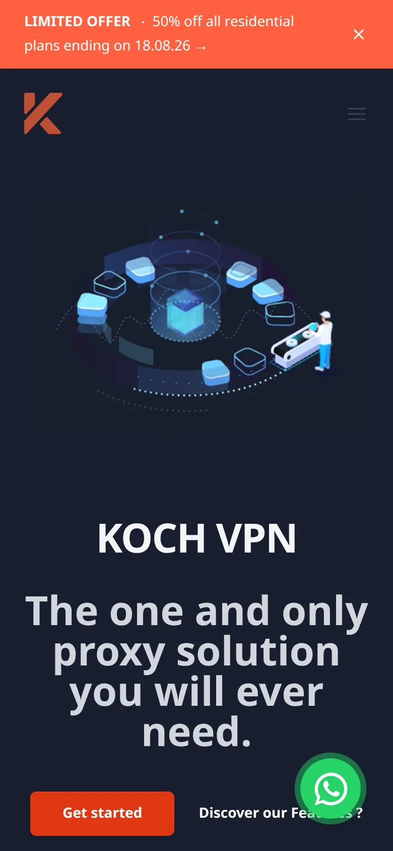 KOCH VPN, Mobile