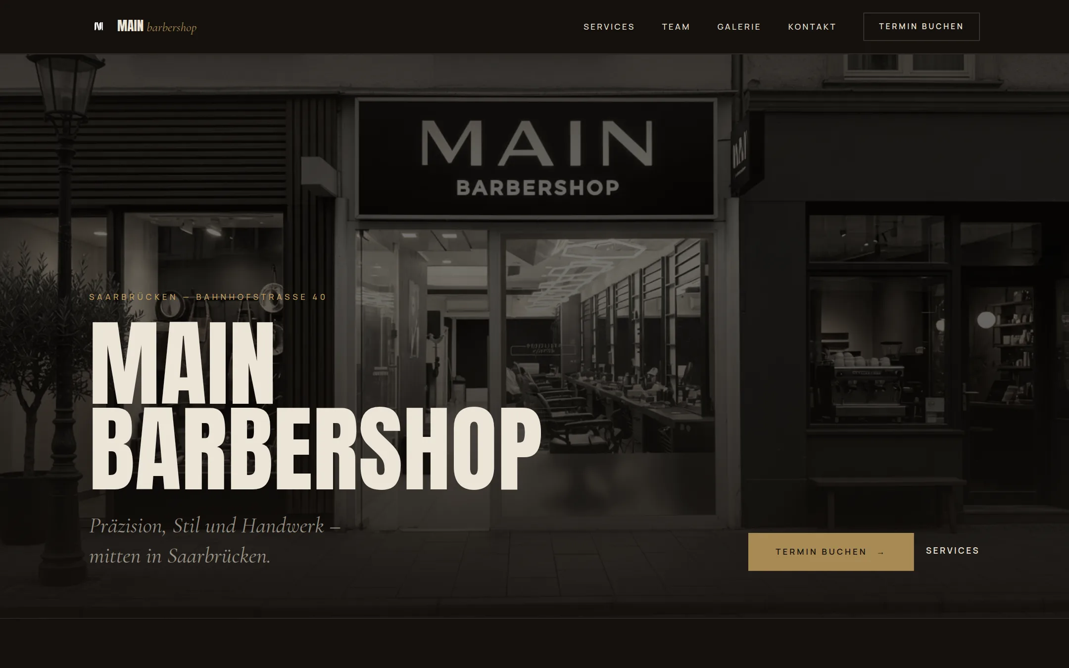 MAIN Barbershop, Desktop